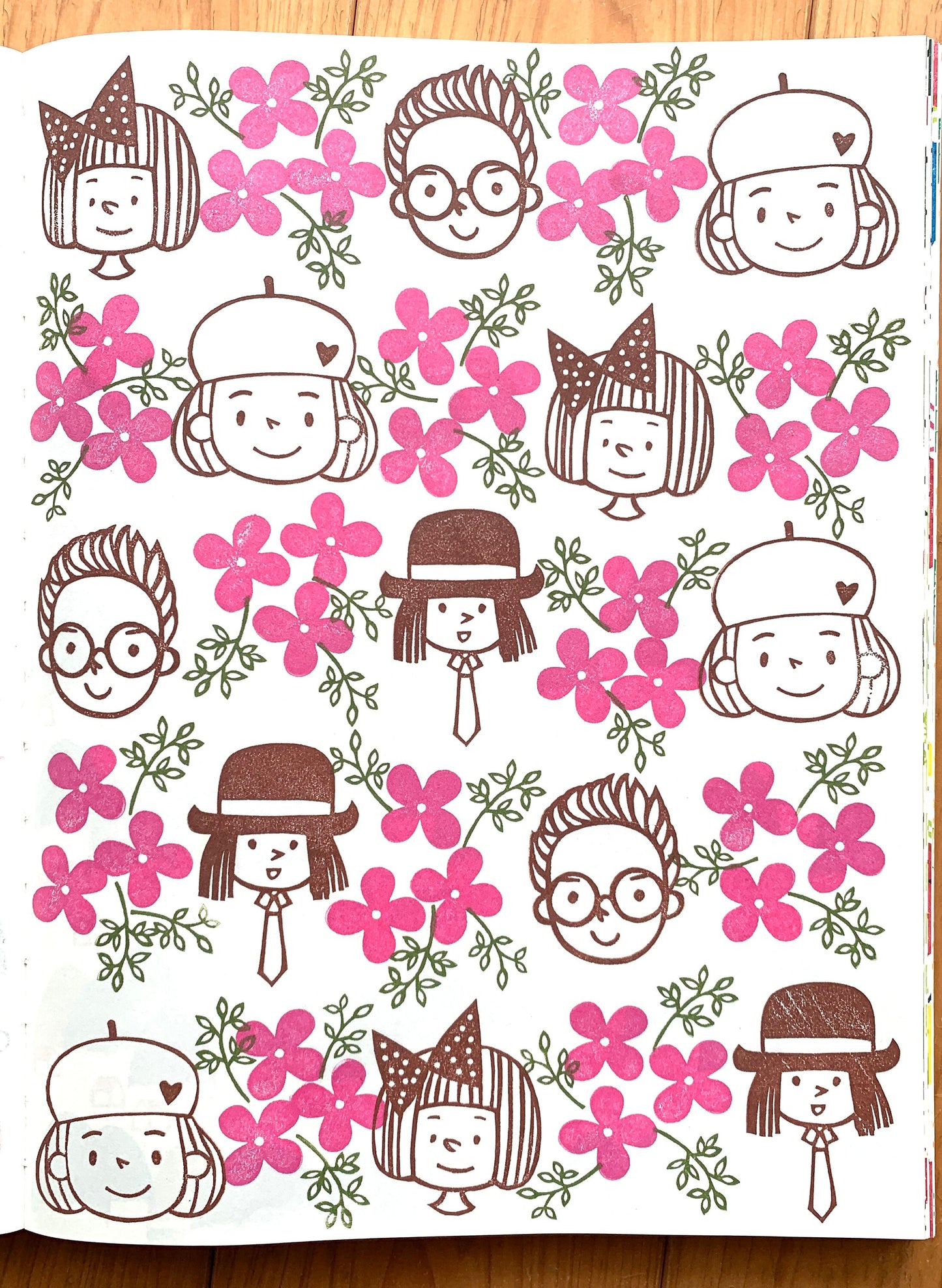 Rocket & Star Rubber Stamp Set | Hand Carved Stamps | Si-Fi Design
