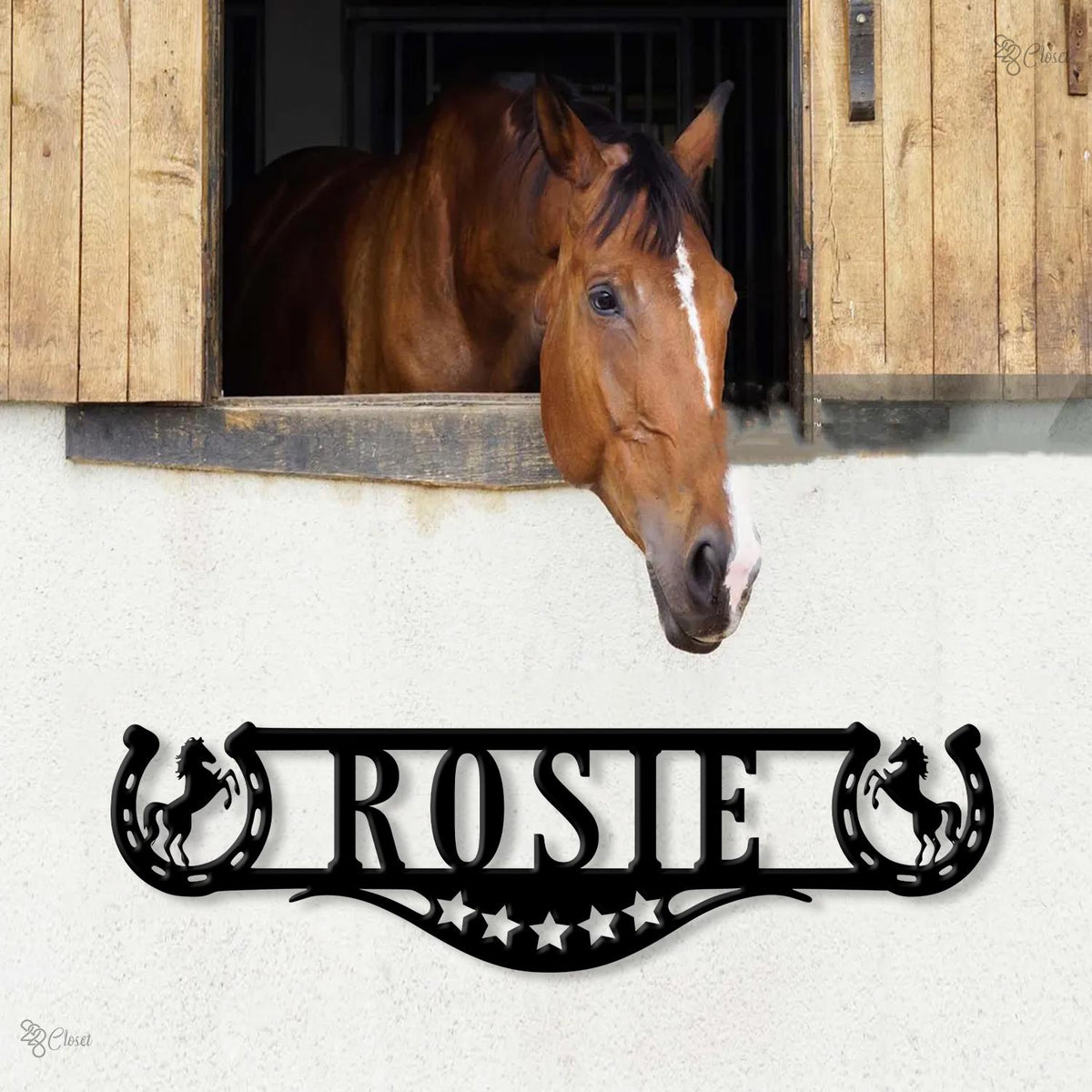 Custom Horse Stable Name Plates, Pony Door Sign, Horse Lover Gifts, Personalised Horse Name Plaques, Stable Sign, Stall Name Plate,Home sign