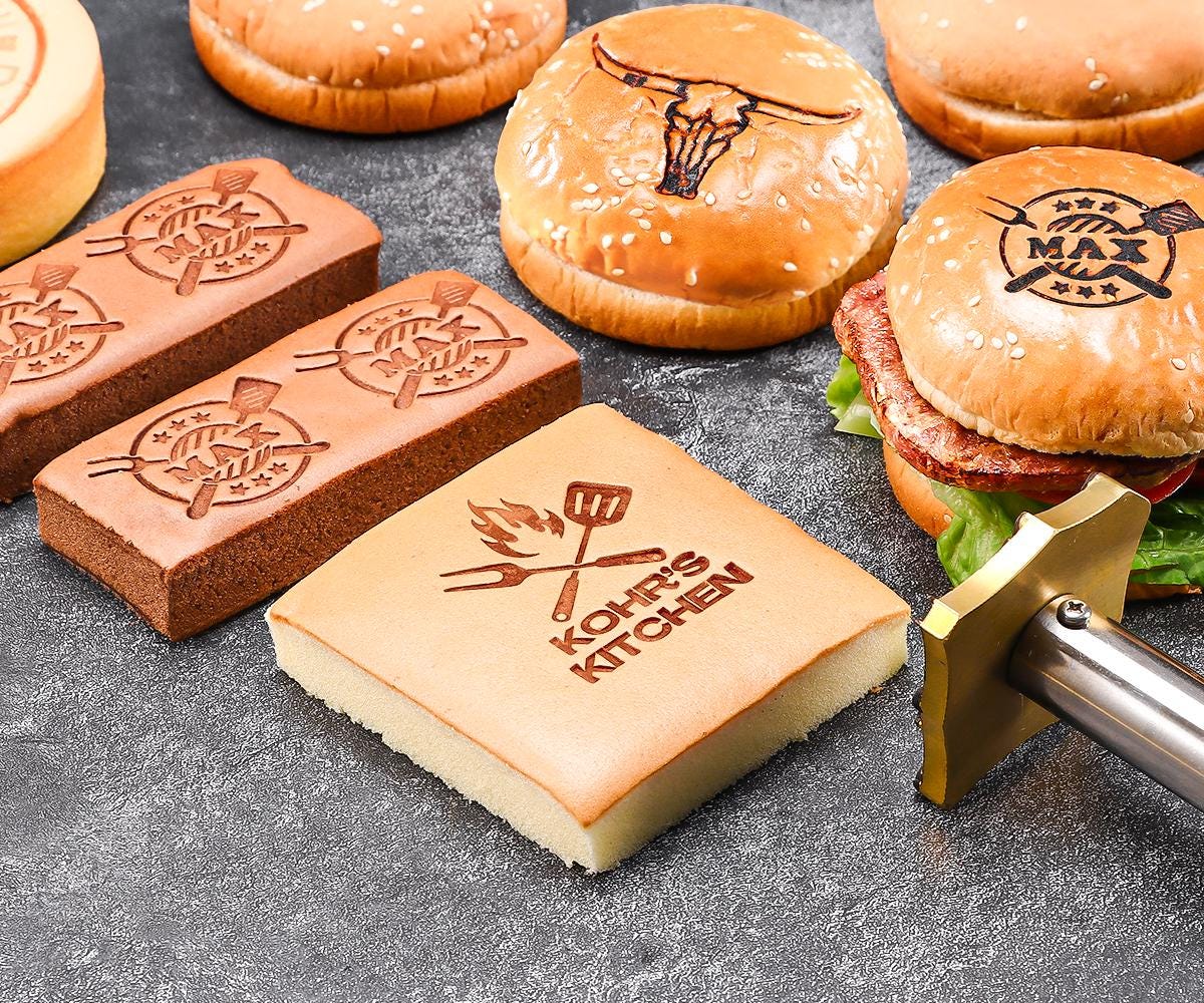 Food Branding Iron,You can custom the brand according to your needs.
