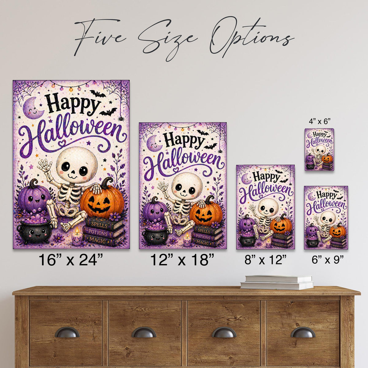 Happy Halloween Sign, Cute Halloween Decor, Halloween Metal Sign, Spooky Cute Decor, Fall Halloween Decor, October Decor, Spooky Season