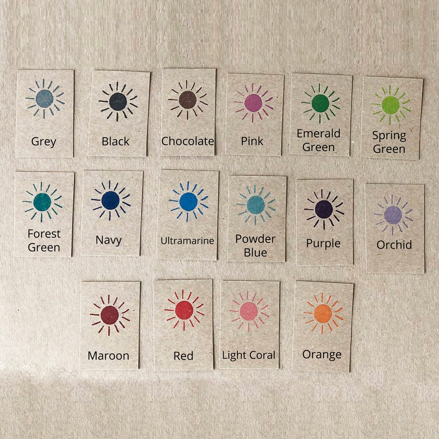 Extra Large Powder Blue Ink Pad for Rubber Stamping, Crafting, and Scrapbooking Projects