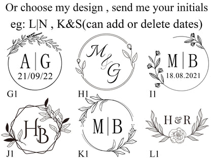Custom logo wax seal stamp kit for wedding , Personalized initial wax seal stamp kit , Wedding wax seal stamp custom , Wax stamp custom