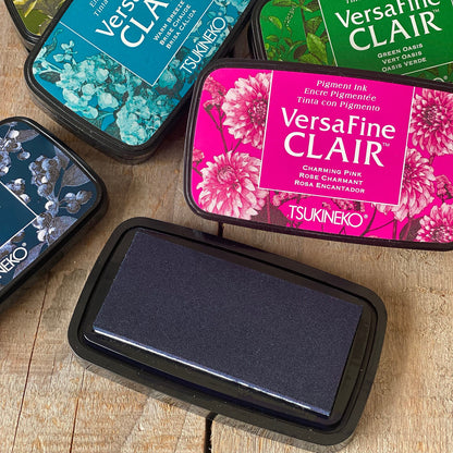 VersaFine Clair Blue Belle Ink Pad: Fine Detail, Fast Drying