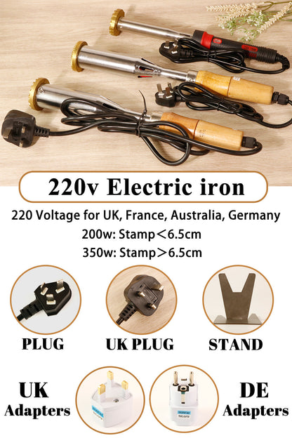 Custom Food Stamp Food Branding Iron, Personalized stamp, Cake logo, Bread logo, Custom wood food cake iron bread hot stamp logo