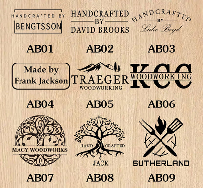 Custom Woodworking Branding Iron Personalized Wood branding stamp for Woodworker , Electric Wood Burning Stamp Gift For Christmas