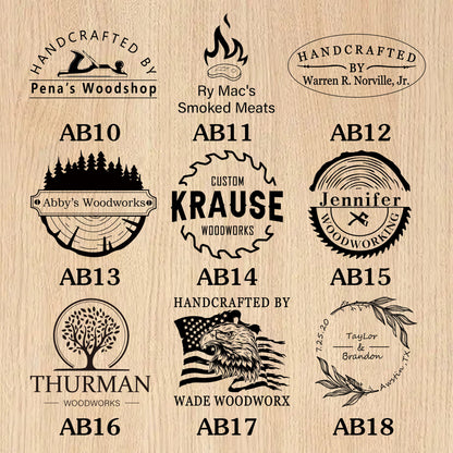 HandCrafted Woodworking Branding Iron, Electric heater Branding iron stamp, Bun branding iron sourdough Custom Meat Branding Iron