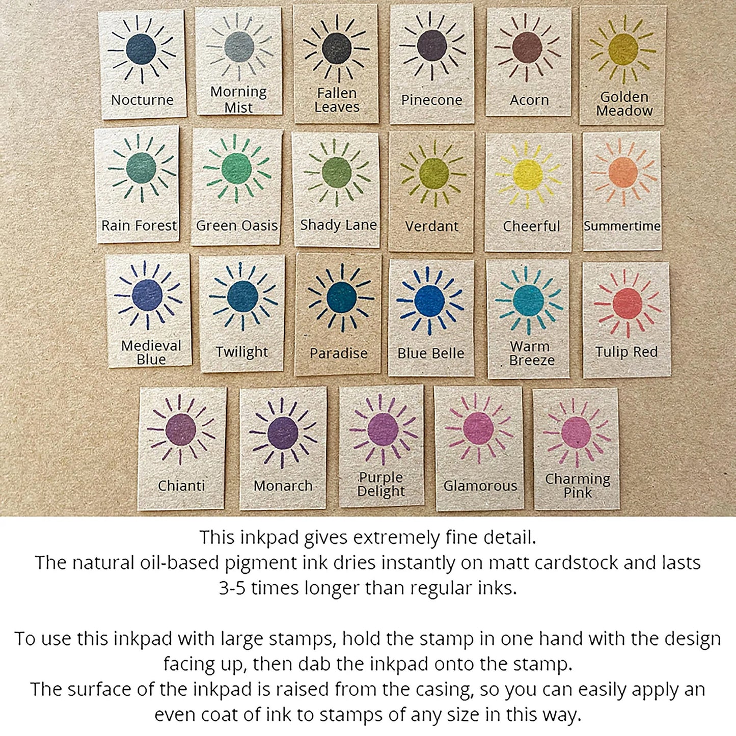 VersaFine Clair Ink Pad: Warm Breeze, Fine Detail, Archival Quality