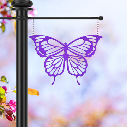 Butterfly Metal Home Décor Wall Sign