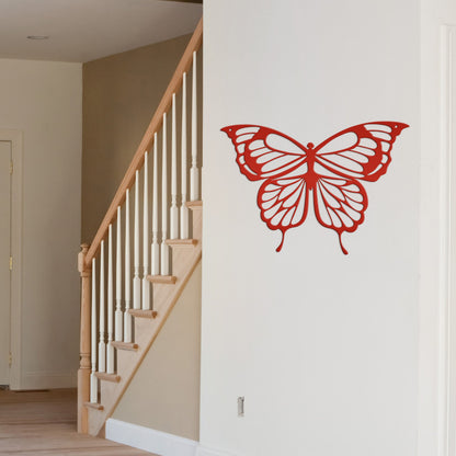Butterfly Metal Home Décor Wall Sign