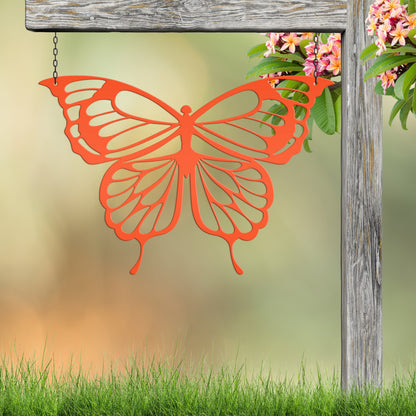 Butterfly Metal Home Décor Wall Sign