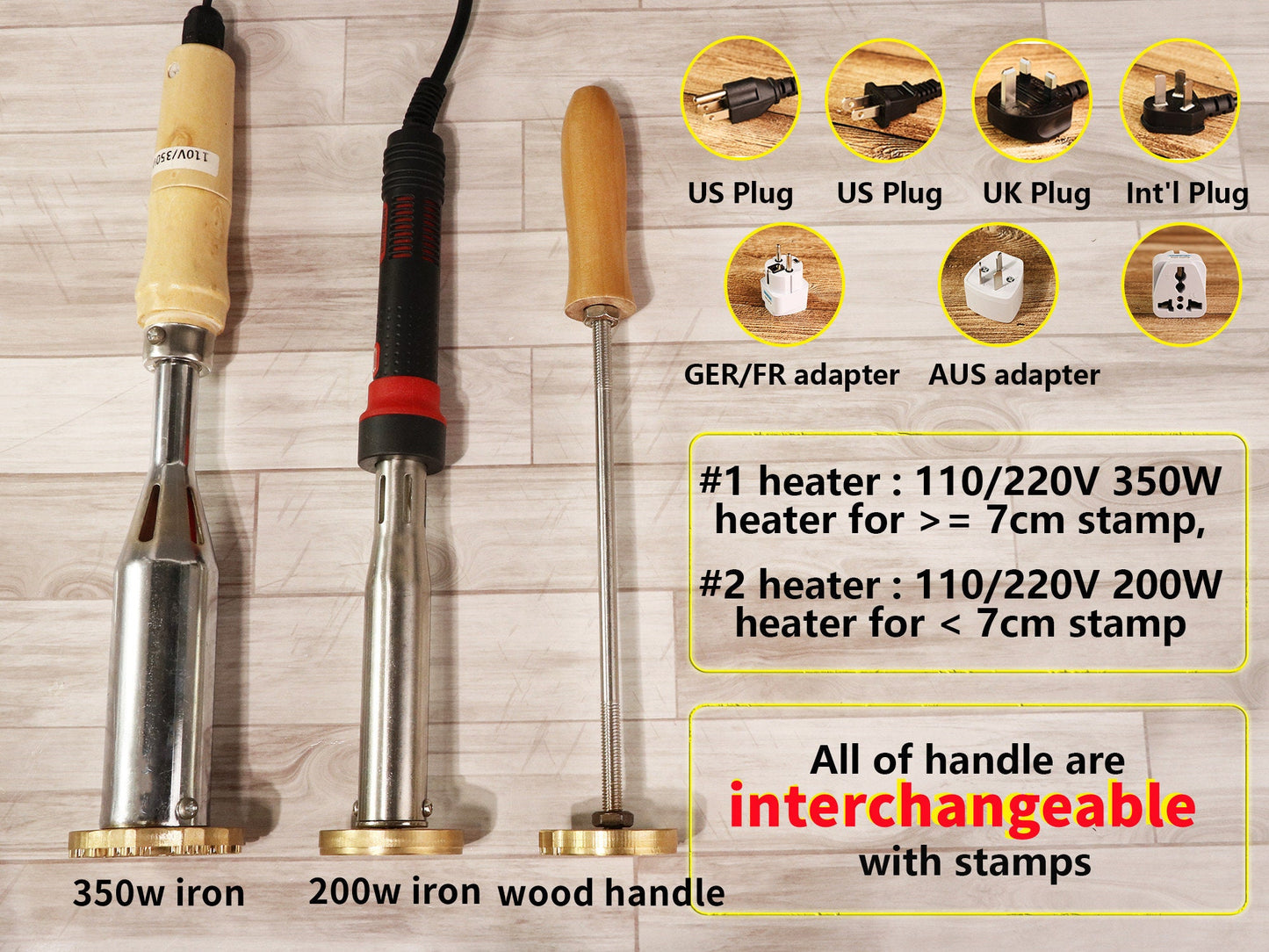 Custom Wood branding irons / Branding Iron for wood Custom leather branding iron / Electric Brand Iron / Wood burning stamp for Woodworkers