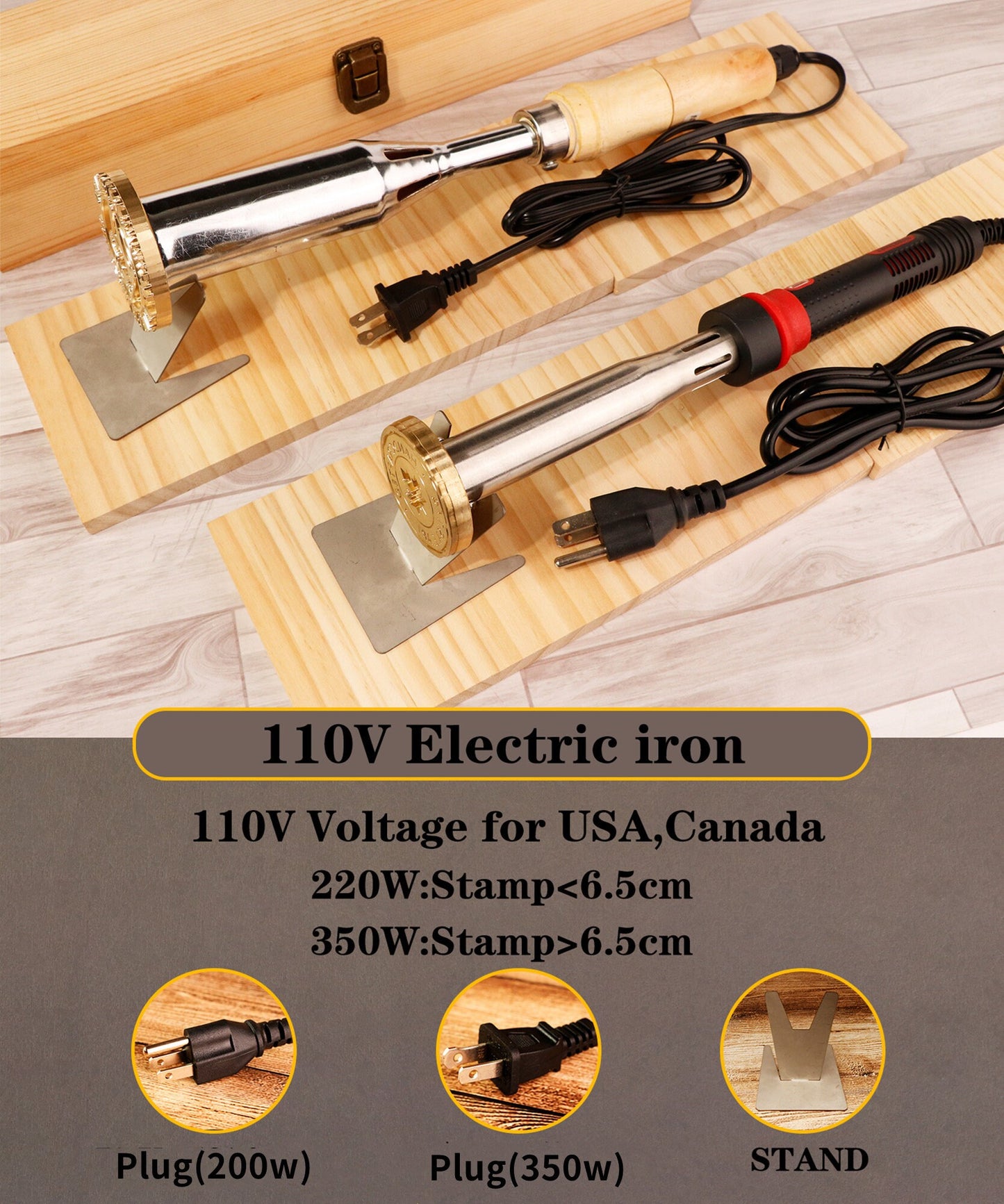 Custom Wood branding irons / Branding Iron for wood Custom leather branding iron / Electric Brand Iron / Wood burning stamp for Woodworkers