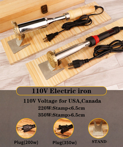 Custom Wood branding irons / Branding Iron for wood Custom leather branding iron / Electric Brand Iron / Wood burning stamp for Woodworkers
