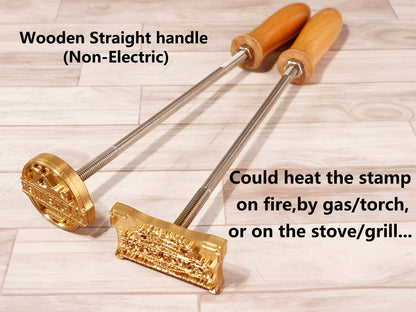 Custom Wood branding irons / Branding Iron for wood Custom leather branding iron / Electric Brand Iron / Wood burning stamp for Woodworkers