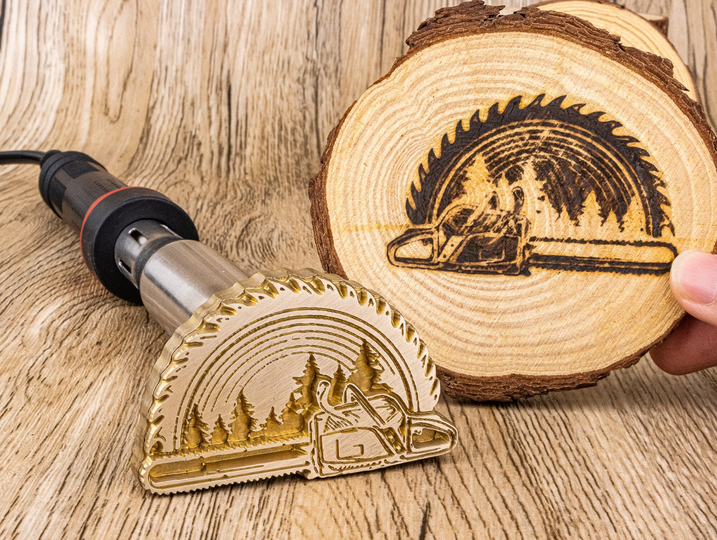 HandCrafted Woodworking Branding Iron, Electric heater Branding iron stamp, Bun branding iron sourdough Custom Meat Branding Iron