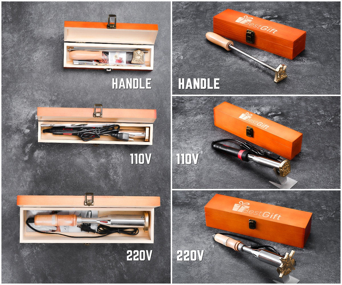 Personalized steak branding iron Electric Branding Iron for cake, burger branding iron
