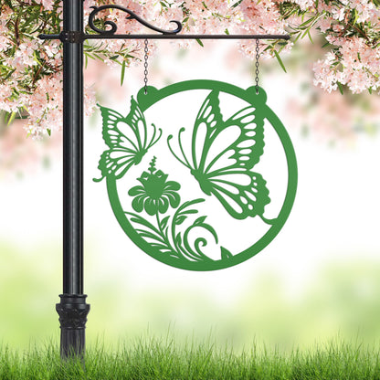 Butterfly Sign, Mother's Day Gift Idea, Gift for Grandma, Indoor Outdoor Nature Scene Art