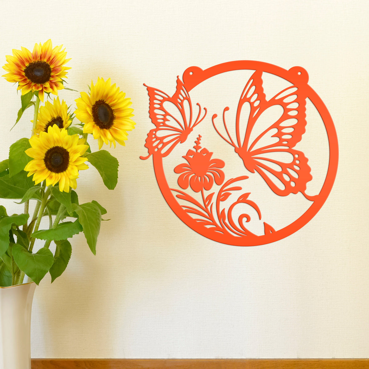 Butterfly Sign, Mother's Day Gift Idea, Gift for Grandma, Indoor Outdoor Nature Scene Art