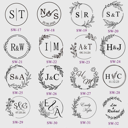 Self Adhesive Wax Seal Stickers For Gift Wrapping, Wedding Invitation Wax Seal Stickers, Custom Self-Adhesive Wax Seals, Custom Wax Seals