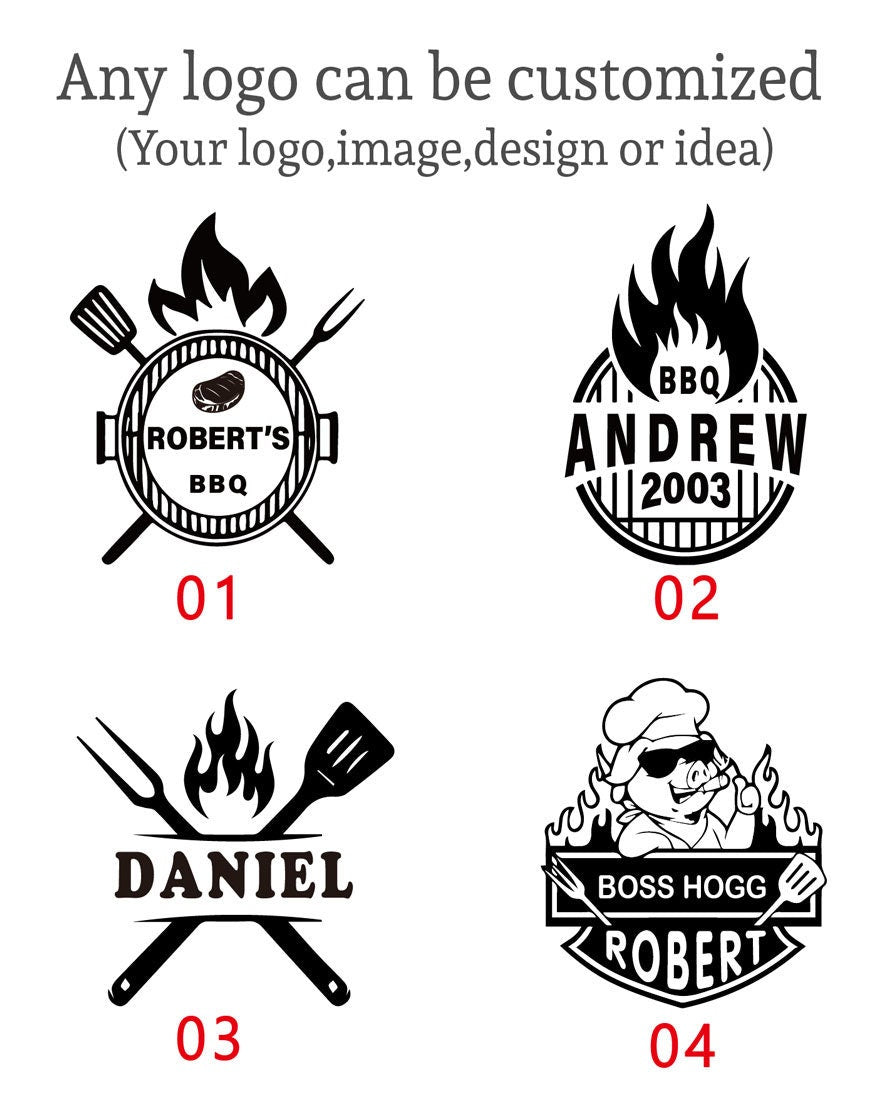 Branding Iron for Burgers Personalized , Custom Meat Branding Iron For Food.