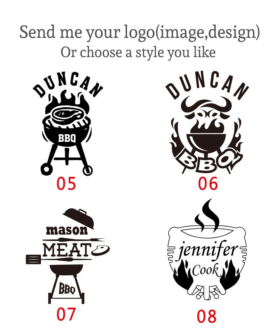Branding Iron for Burgers Personalized , Custom Meat Branding Iron For Food.