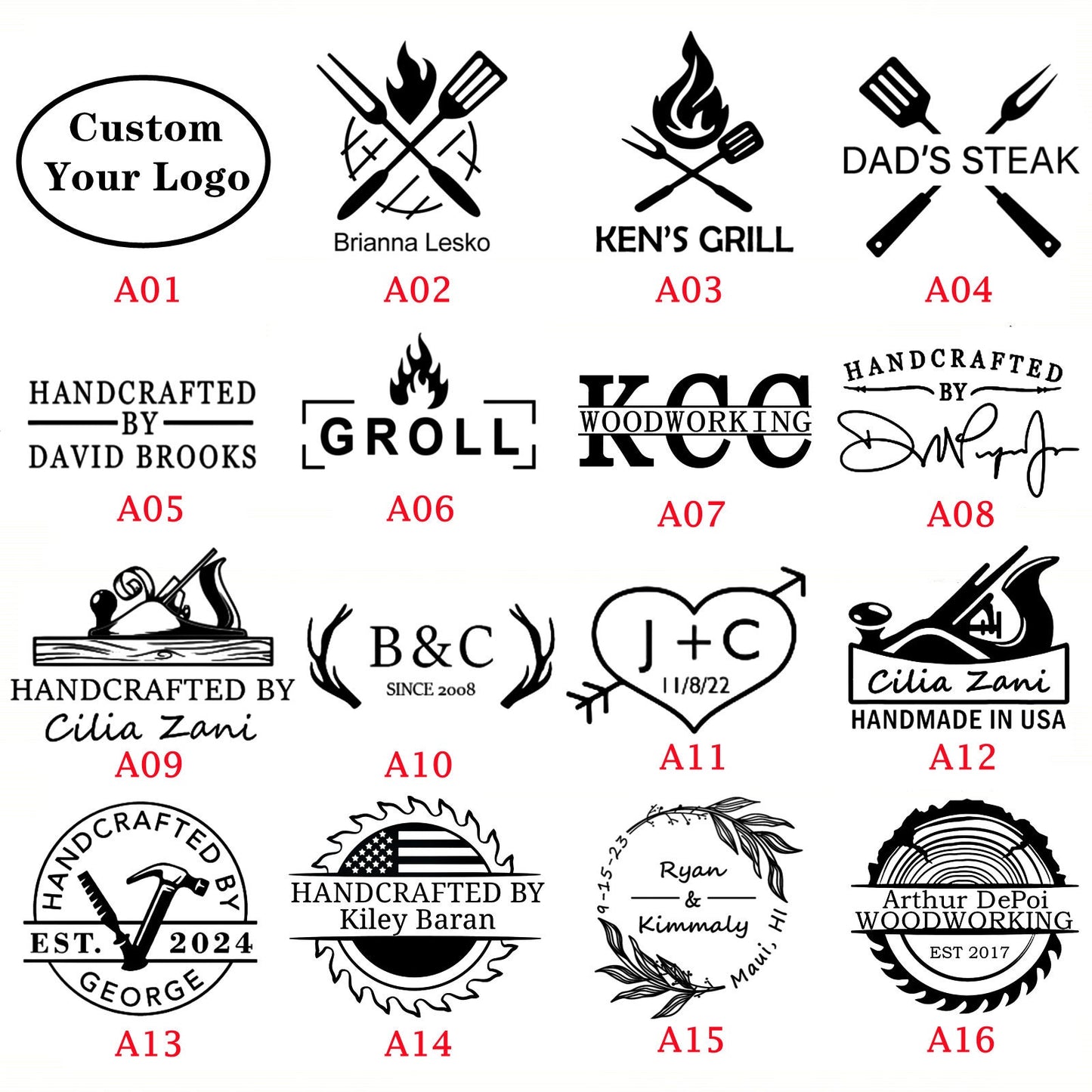 Custom Wood Burning Stamp With Electric Iron Personalized Branding Iron For Woodworking Make your logo stamp