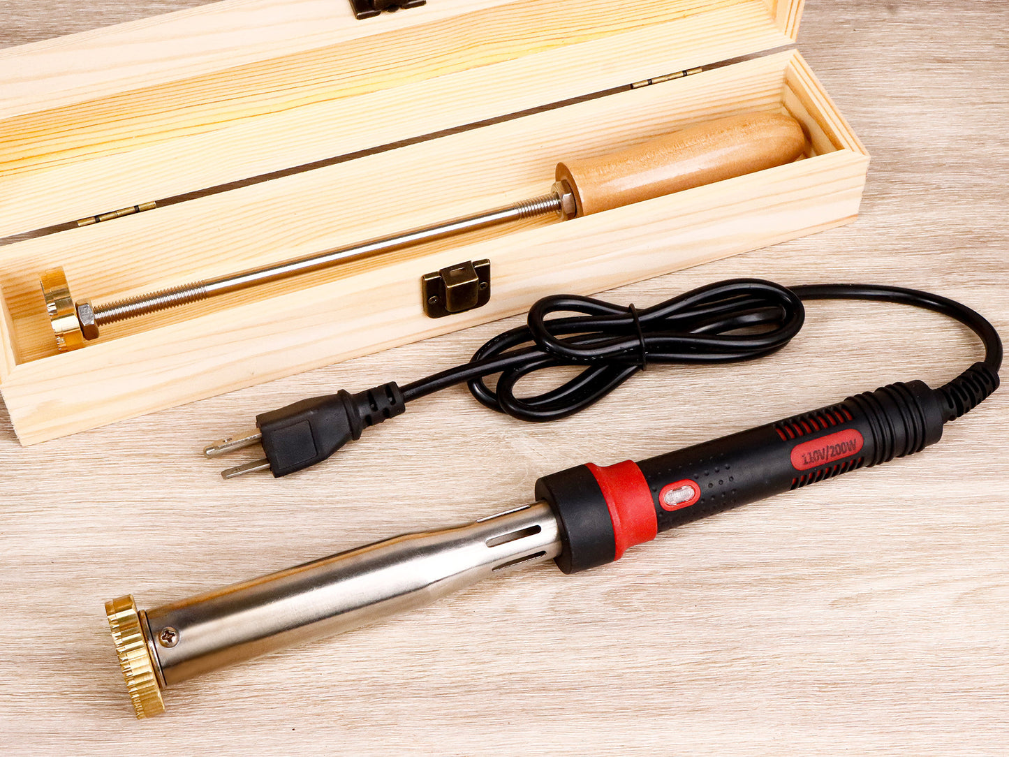 Electric Branding Iron for Wood, Custom Design Wood Branding Stamp, Wood Branding Iron, Wood Burning Stamp, Father's Day Gift for Dad
