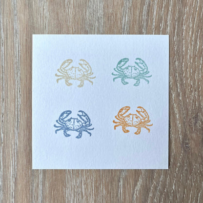 Coastal Mini Eco-Friendly Fast-Drying Ink Pad Set by Tsukineko for Rubber Stamps and Crafts