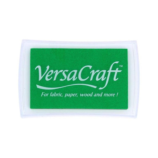 Spring Green Versacraft Ink Pad for Fabric Stamping, Paper, Card Crafting.
