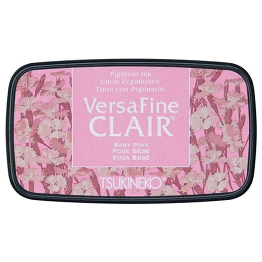 VersaFine Clair Baby Pink Ink Pad: Fine Detail, Fast Drying
