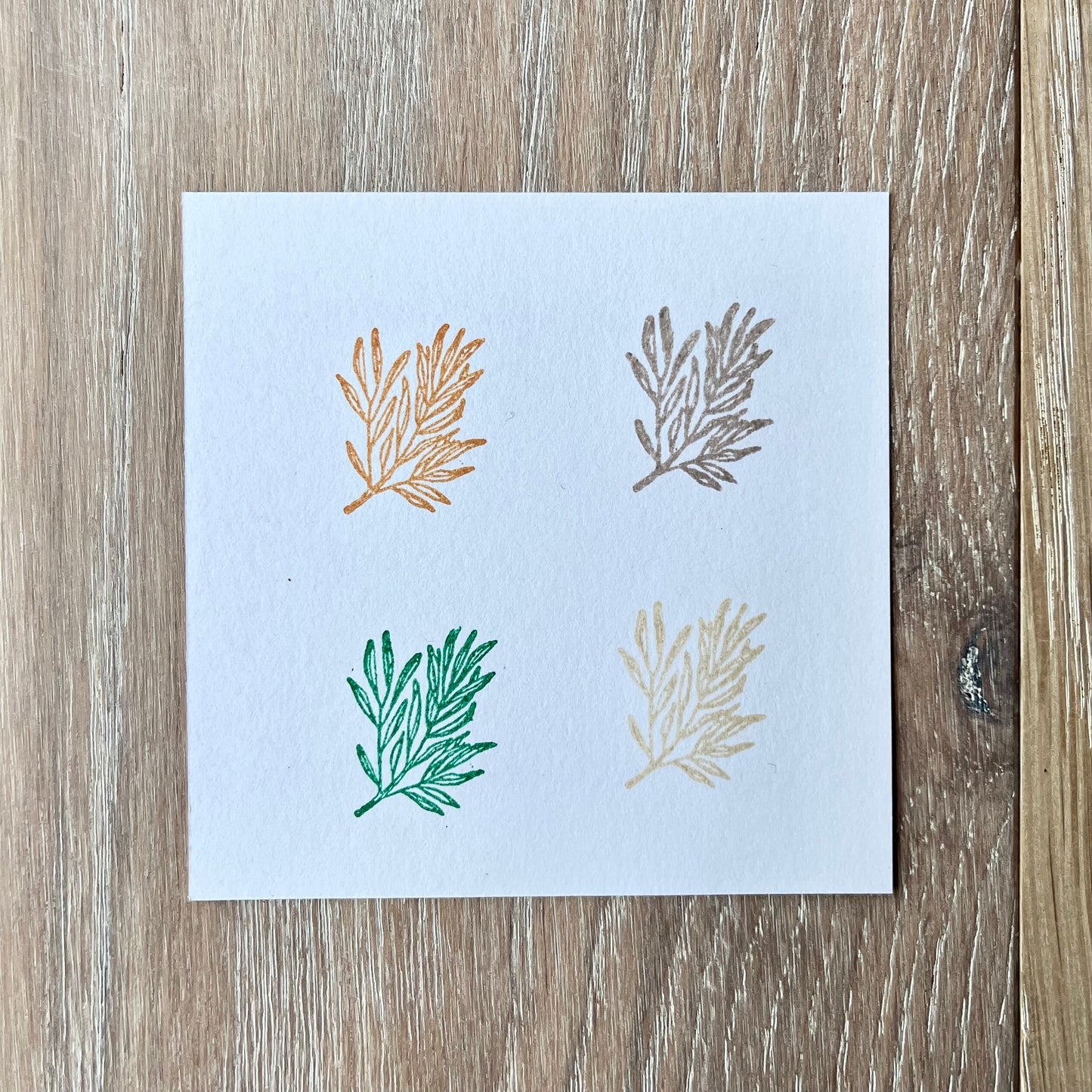 VersaColor Mini Ink Pad Set: Naturals, Fast Drying, Eco Friendly