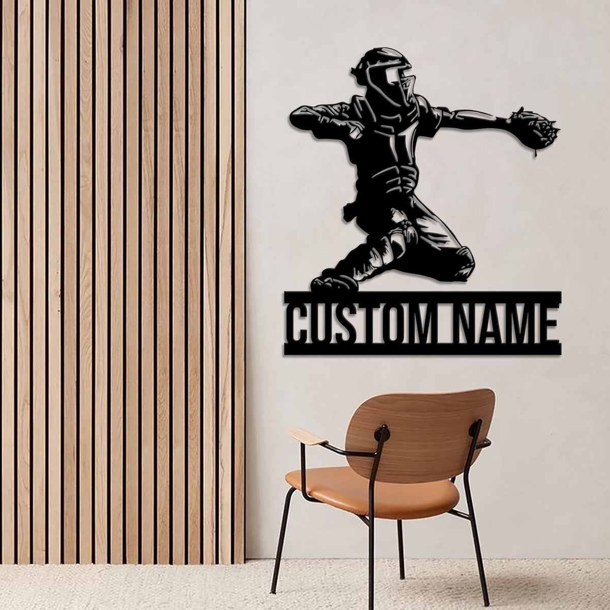 Personalized Baseball Metal wall art led light, Metal Baseball Wall Decor, Baseball Player Gift Custom Baseball Player Name Sign,Home Decor