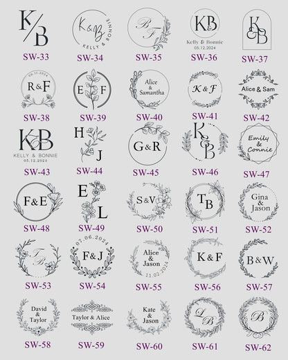 Self Adhesive Wax Seal Stickers For Gift Wrapping, Wedding Invitation Wax Seal Stickers, Custom Self-Adhesive Wax Seals, Custom Wax Seals