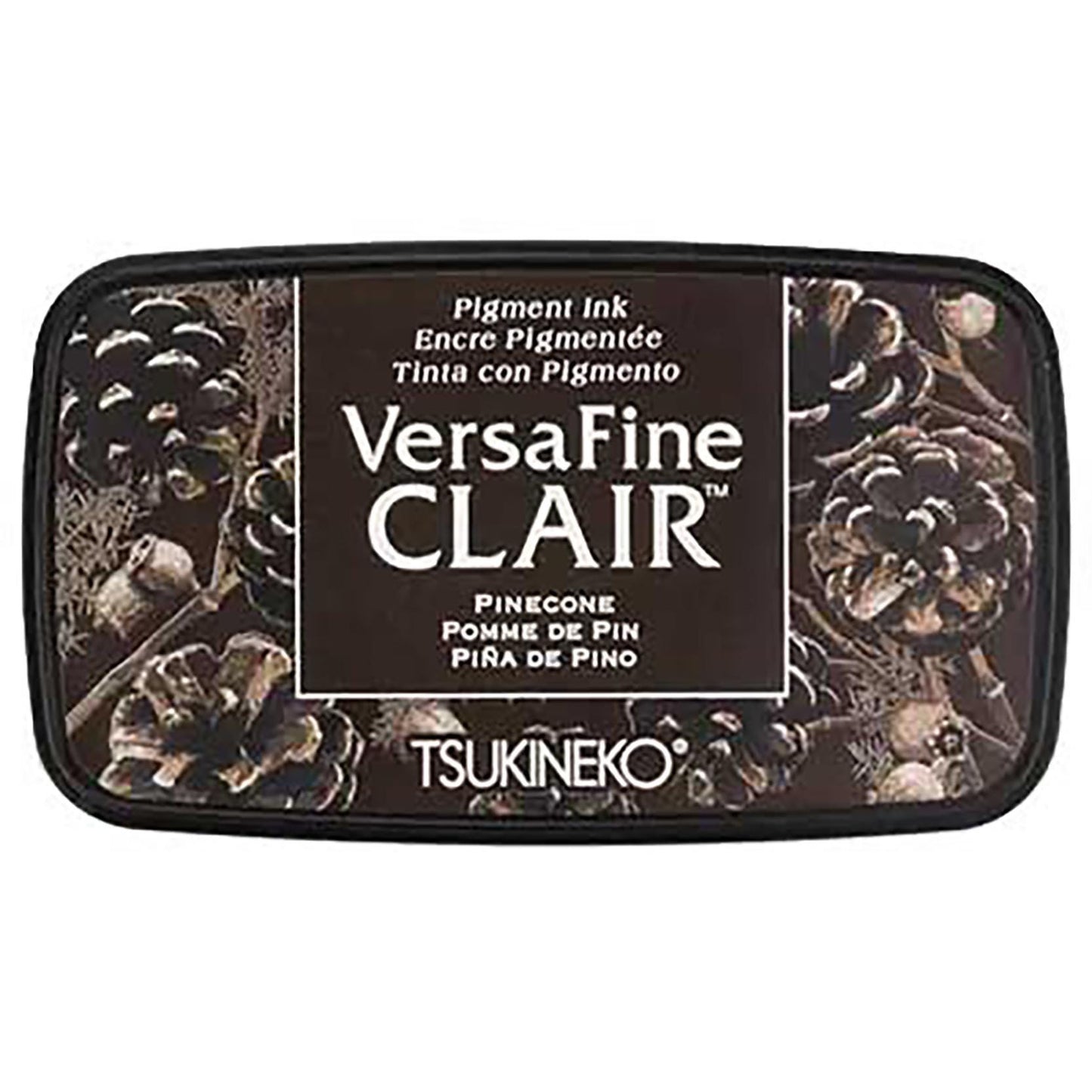 Pinecone Brown Ink Pad: VersaFine Clair, Fine Detail, Archival Quality
