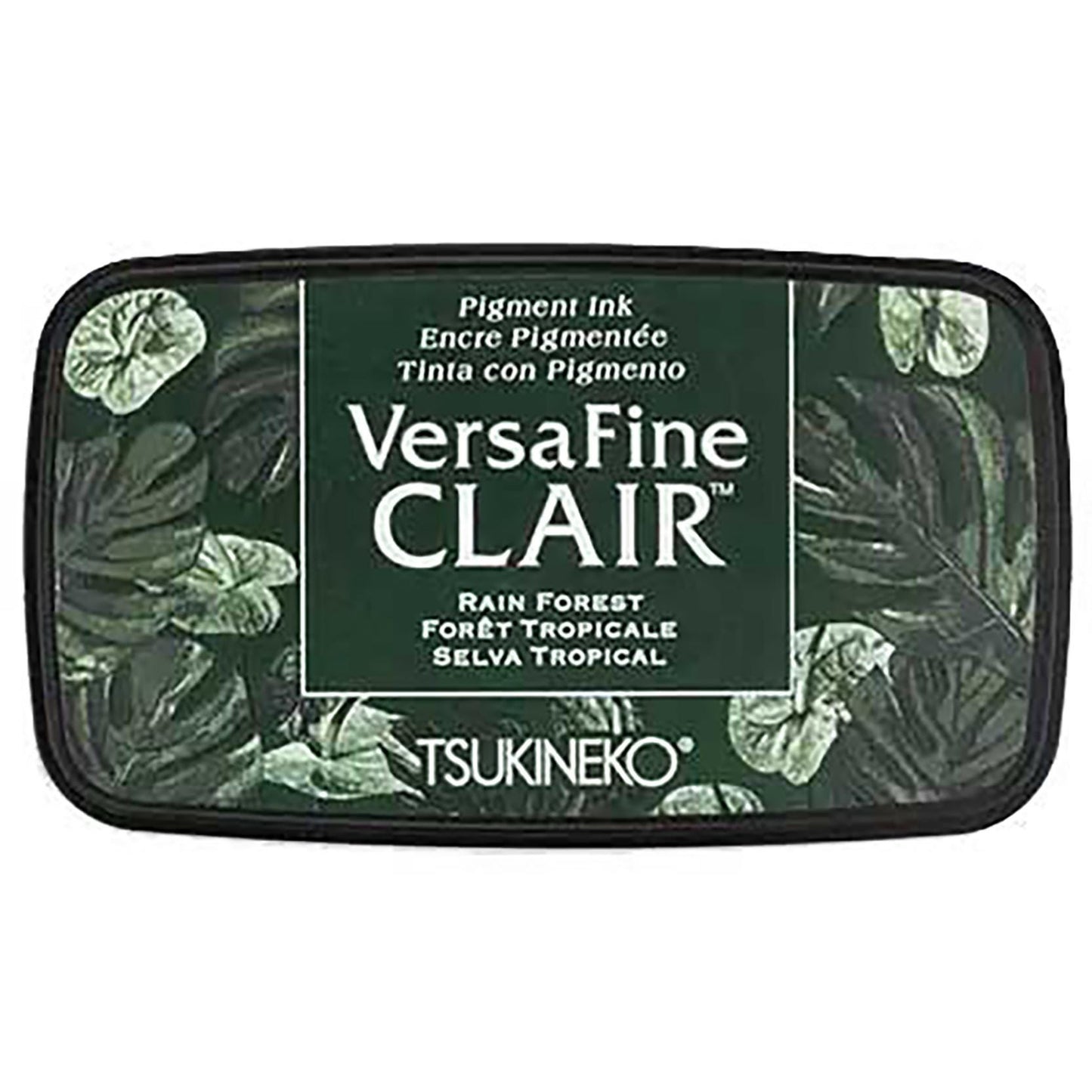 VersaFine Clair Rain Forest Green Ink Pad: Fast-Drying, Eco-Friendly, Fine Detail Stamping