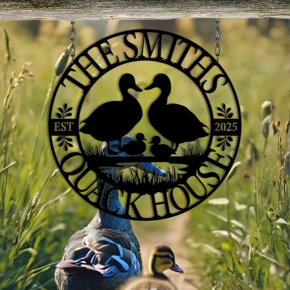Custom Duck Farm Sign, Custom Quack House Decor, Lake House Metal Sign, Duck Shack Sign, Farmhouse Sign, Quack Shack Sign, Duck Pond Decor