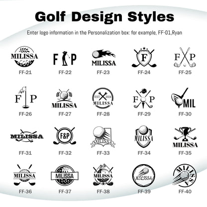 Custom Golf Accessory Set For Golfers/ Ideal Gift For Birthdays, Father’S Day, Golf Events/ Custom Golf Divot Repair Tool