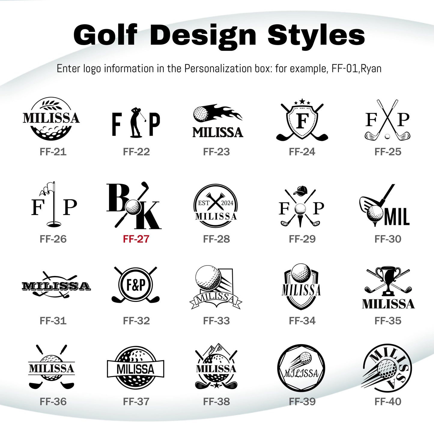 Personalized Golf Ball Stamp, Custom Logo/Initials Stamp For Dad,Upload Your Own Design,Personalized Golf Accessory,Unique Golf Gift