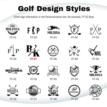 Custom Initial Letter Golf Ball Stamp For Him,Golf Ball Stamp With Tin Box,Golf Ball Marker,Gift For Golfer,Golf Mark Custom Gift