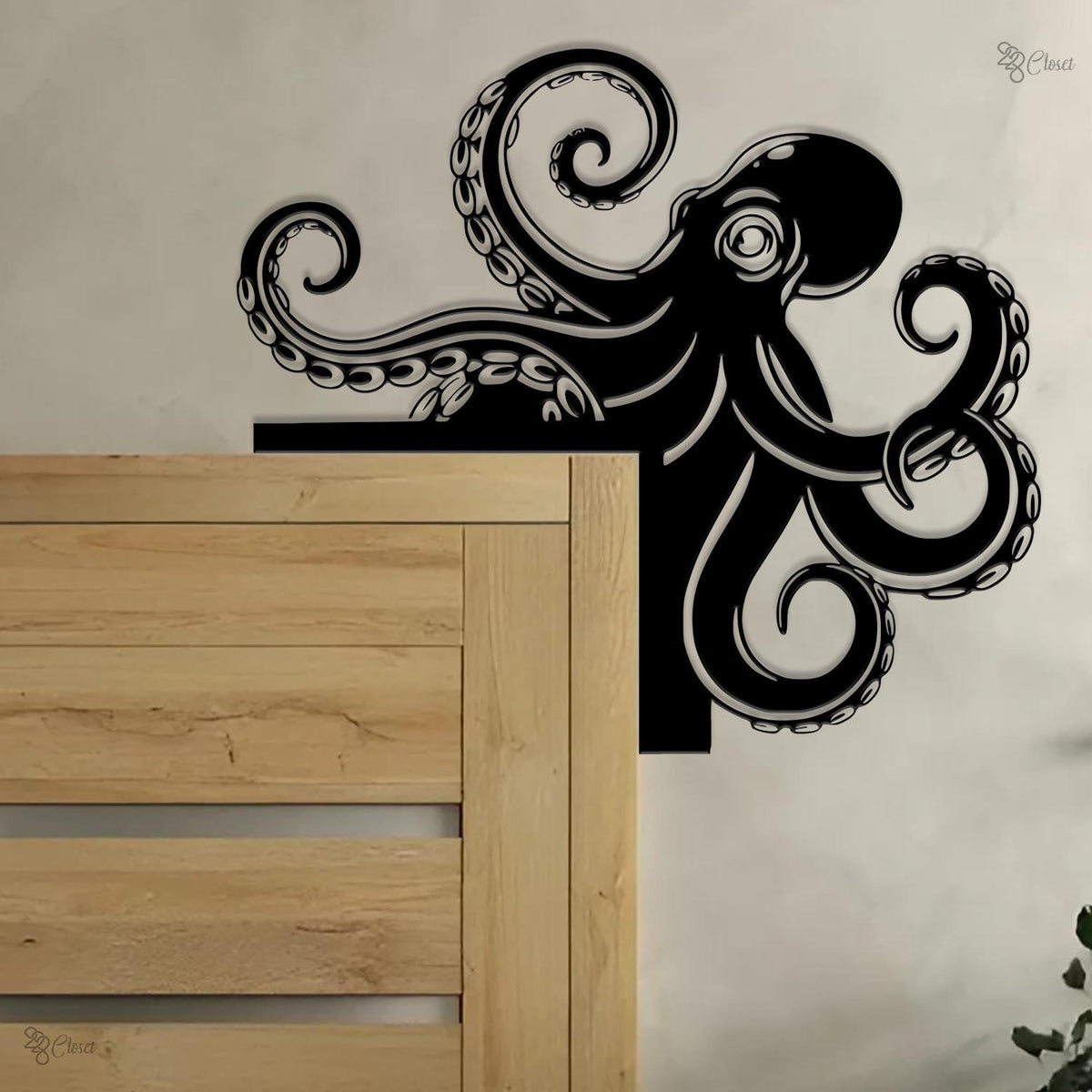 Metal Octopus Wall Decor, Nautical Octopus Wall Art, Ocean Animal Wall Hanging, Sea Animal Metal Sign,Octopus decor,Beach house art,Dad Gift