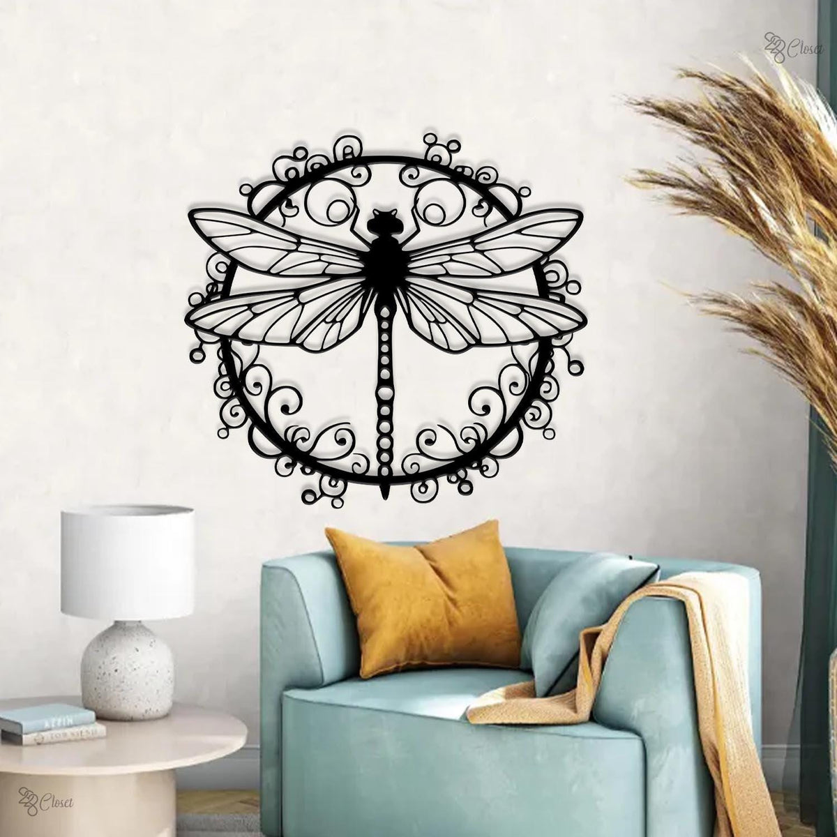 Dragonfly Metal Wall, Garden Decor Dragonfly Sign, Dragonfly Yard Decor, Patio dragonfly art, Nature wall decor, Dragonfly gift,Gift for mom