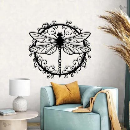 Dragonfly Metal Wall, Garden Decor Dragonfly Sign, Dragonfly Yard Decor, Patio dragonfly art, Nature wall decor, Dragonfly gift,Gift for mom