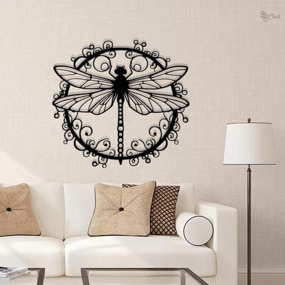 Dragonfly Metal Wall, Garden Decor Dragonfly Sign, Dragonfly Yard Decor, Patio dragonfly art, Nature wall decor, Dragonfly gift,Gift for mom
