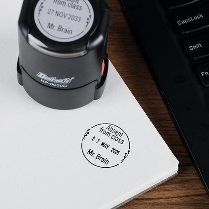 Custom Teacher Checked By Stamp, Teacher Stamp, Date Stamps, Checked By With Date Stamp, Date and Name Stamps, Adjust Date Stamps