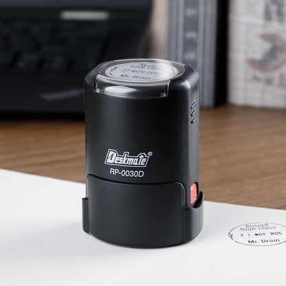 Adjustable Date Stamp with Custom Text, Self Inking Stamp, Personalized Date Stamp, Planner Stamp, Custom Date Stamp