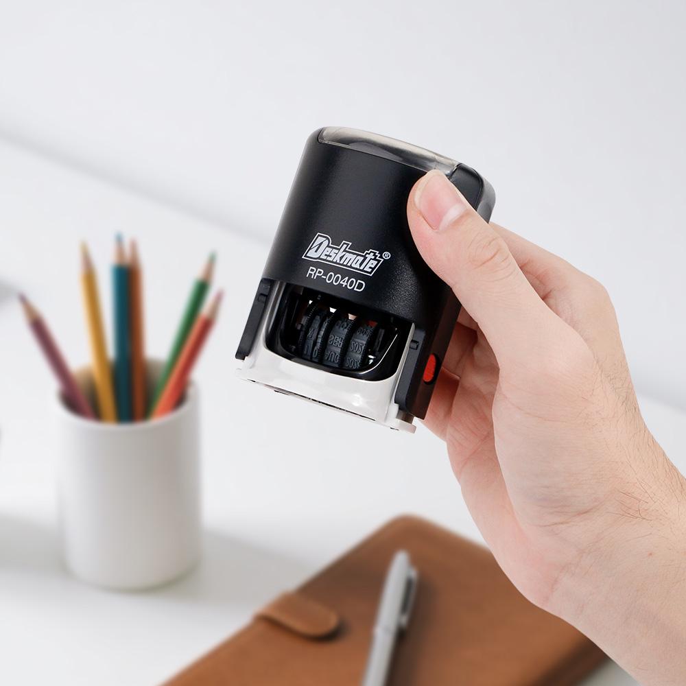 Self-Inking Personalized Date Stamp, Checked by Date Stamps, Teacher Time Saving Text Stamp, Teacher Marking Stamp, Office Resources