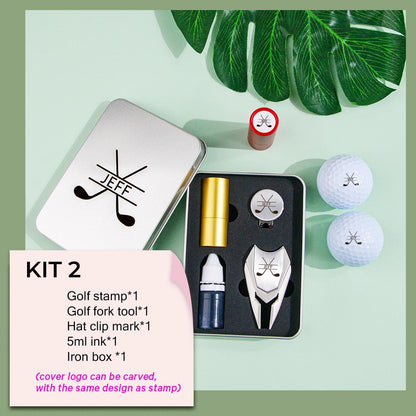 Golf Gifts Stamp, Golf Ball Stamp Personalized, Self Inking Golf Stamp, Golf Stamper Personalized, Custom Golf Stamp Kit, Gift for Golfer