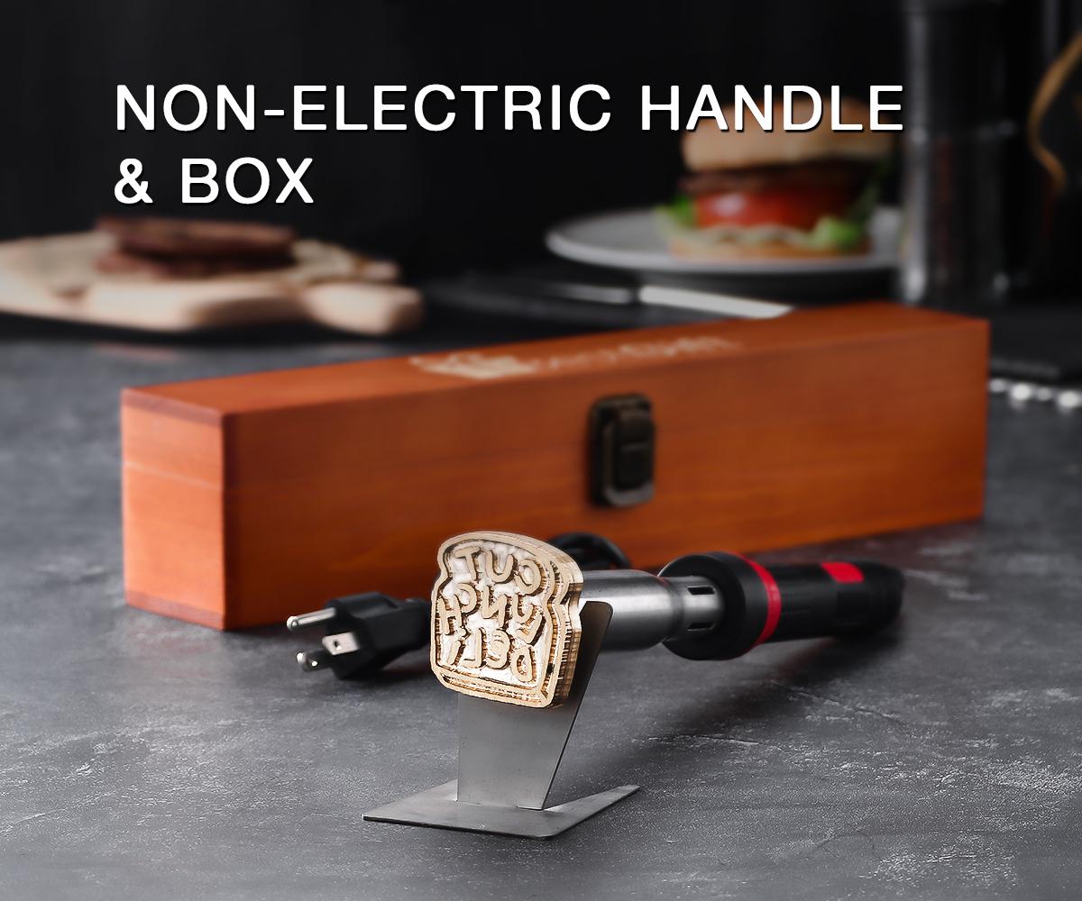 Branding Iron for Burgers Personalized , Custom Meat Branding Iron For Food.