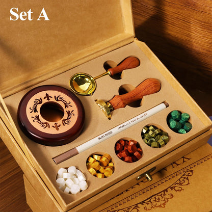 Zodiac Rose Custom Wax Seal Stamp Kit, Send Proof, Custom Any Logo Wax Seal, Personalized Wax Seal Kit for Gift, Wedding Wax Stamp Kit