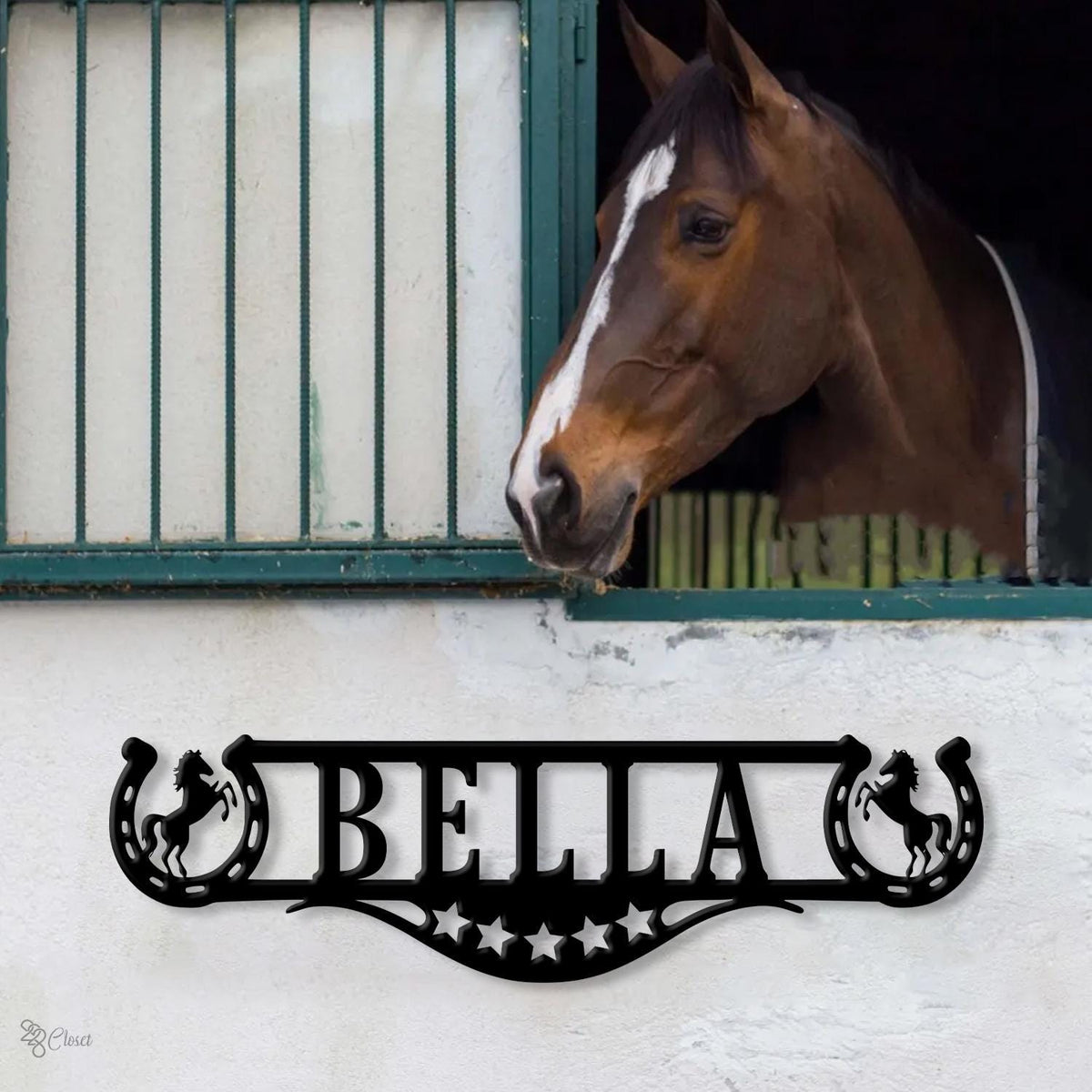 Custom Horse Stable Name Plates, Pony Door Sign, Horse Lover Gifts, Personalised Horse Name Plaques, Stable Sign, Stall Name Plate,Home sign